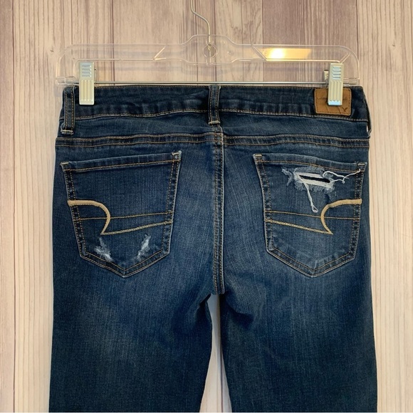American Eagle Super Stretch Jeggings Skinny Jeans Size 2 - Picture 6 of 8
